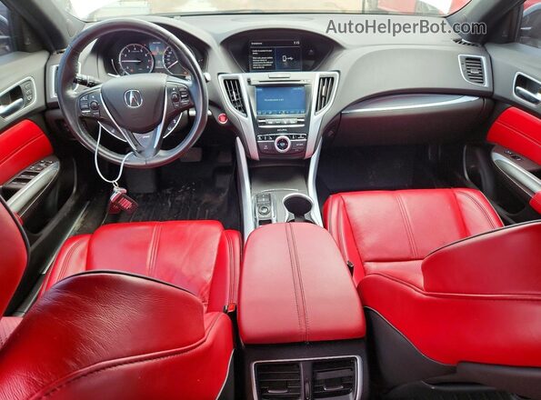 19UUB3F87LA801499 2020 ACURA TLX White Vista del salpicadero