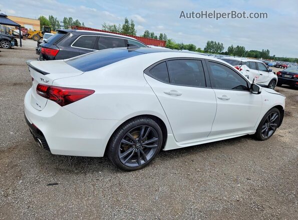 19UUB3F87LA801499 2020 ACURA TLX White Trasero derecho
