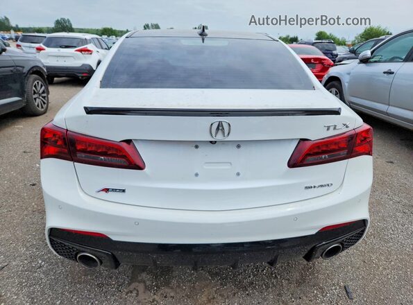 19UUB3F87LA801499 2020 ACURA TLX White Vista trasera