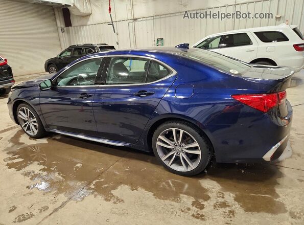 19UUB3F88KA005262 2019 ACURA TLX Blue Հետևի ձախ