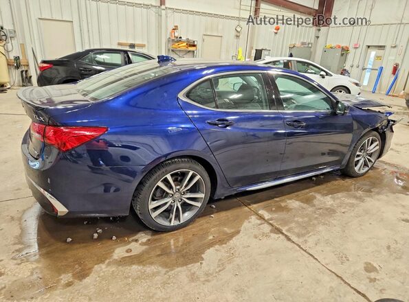 19UUB3F88KA005262 2019 ACURA TLX Blue Հետևի աջ