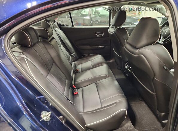 19UUB3F88KA005262 2019 ACURA TLX Blue Հետևի նստատեղերի տեսք