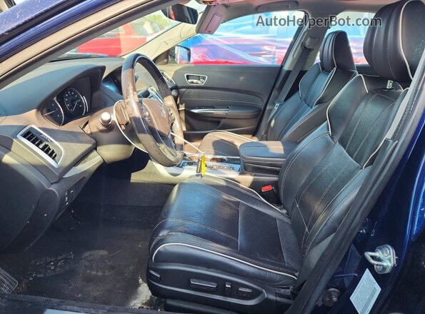 19UUB3F88KA005262 2019 ACURA TLX Blue Սալոնի դիմացի տեսք