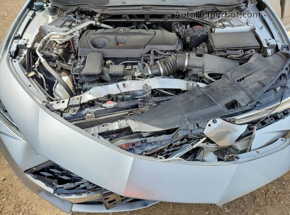 19UUB5F35MA003147 2021 ACURA TLX Silver Rear interior view