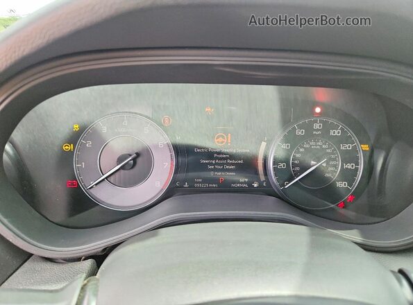 19UUB5F35MA003147 2021 ACURA TLX Silver Instrument cluster view