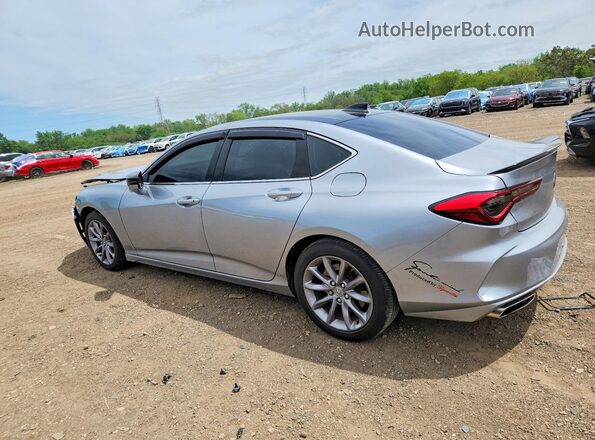 19UUB5F35MA003147 2021 ACURA TLX Silver Rear left