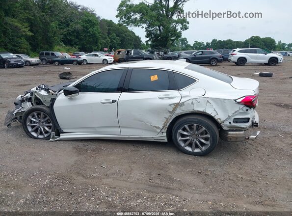 19UUB5F36MA002363 2021 ACURA TLX White Вид задньої частини салону