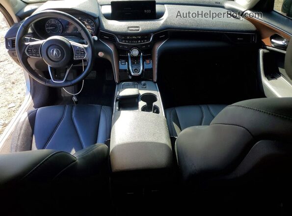 19UUB5F38MA007743 2021 ACURA TLX Silver Вид панелі приладів