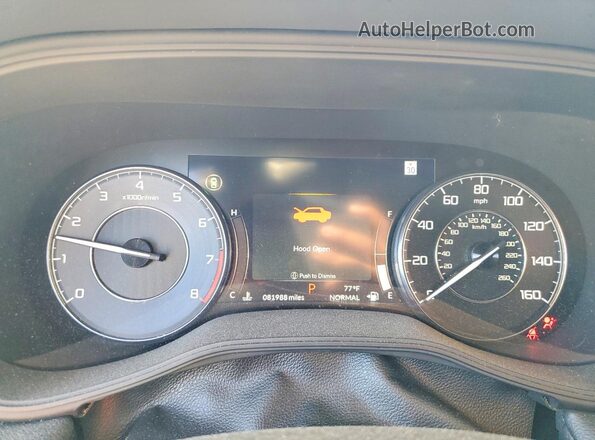 19UUB5F38MA007743 2021 ACURA TLX Silver Вид щитка приладів