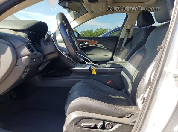 19UUB5F38MA007743 2021 ACURA TLX Silver Вид салону спереду