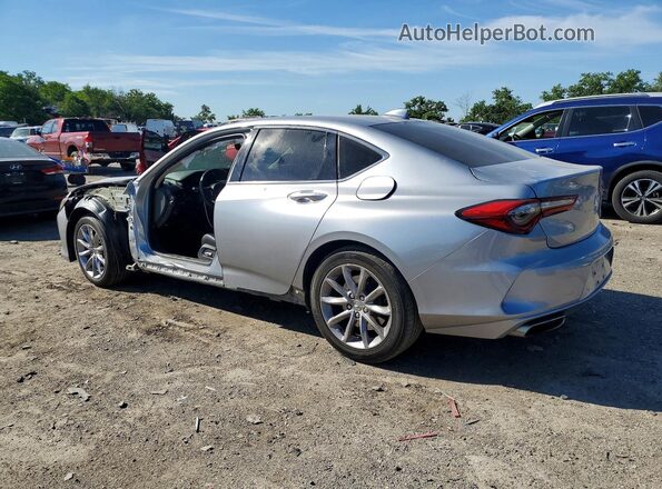 19UUB5F38MA007743 2021 ACURA TLX Silver Задня ліва чверть