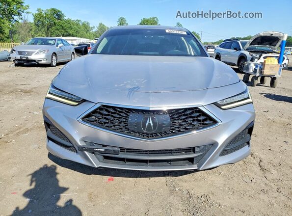 19UUB5F38MA007743 2021 ACURA TLX Silver Вид спереду