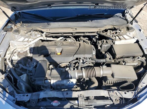 19UUB5F38MA007743 2021 ACURA TLX Silver Вид задньої частини салону