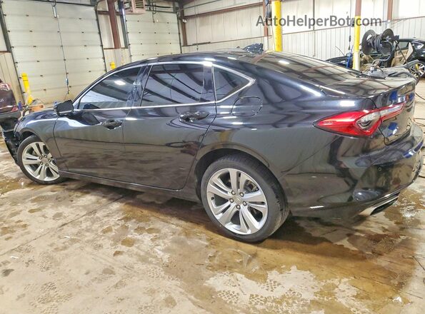 19UUB5F40NA004040 2022 ACURA TLX Black Trasero izquierdo