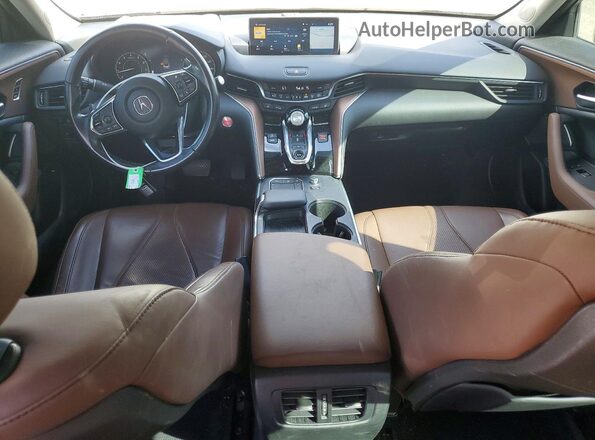 19UUB5F41MA005485 2021 ACURA TLX White Dashboard view