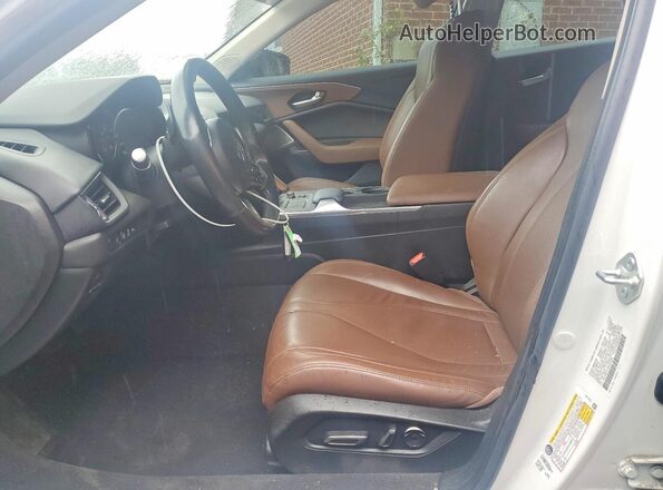 19UUB5F41MA005485 2021 ACURA TLX White Front interior view