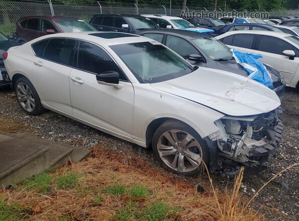 19UUB5F41MA005485 2021 ACURA TLX White Front right
