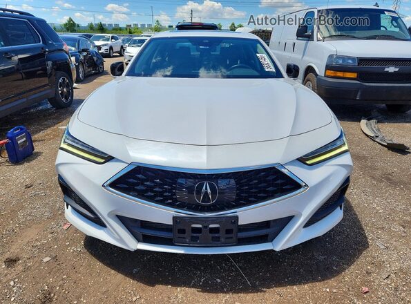 19UUB5F41MA011402 2021 ACURA TLX White წინა ხედი