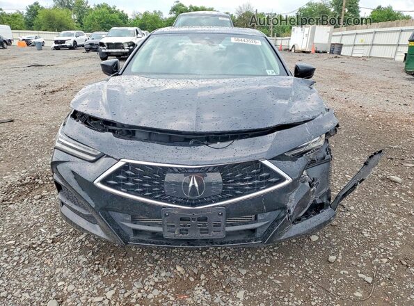 19UUB5F41PA002123 2023 ACURA TLX Black Widok z przodu