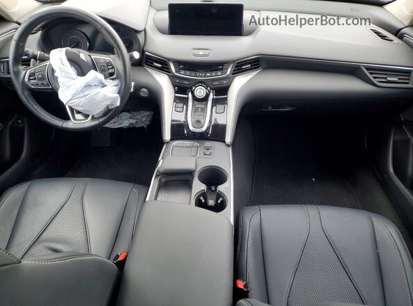 19UUB5F41PA002123 2023 ACURA TLX Black Widok deski rozdzielczej