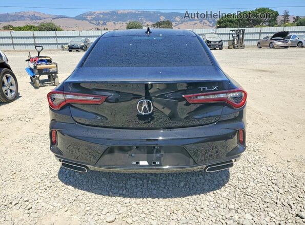 19UUB5F41PA004874 2023 ACURA TLX Black Հետևի տեսք