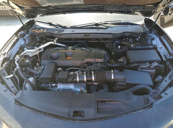 19UUB5F41PA004874 2023 ACURA TLX Black Սալոնի հետևի տեսք