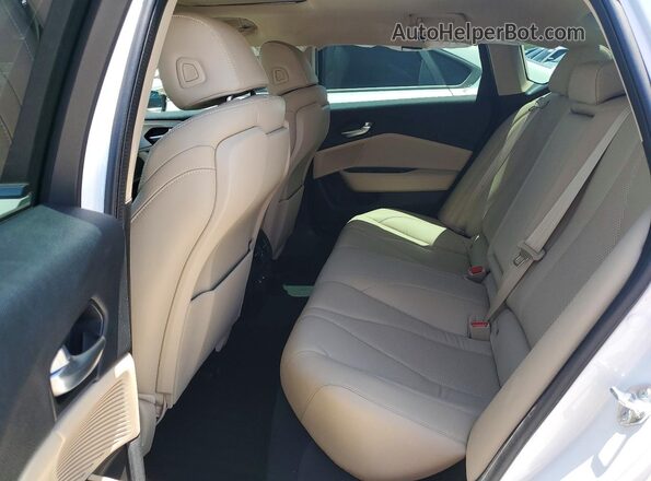 19UUB5F41SA002003 2025 ACURA TLX White Rear seats view
