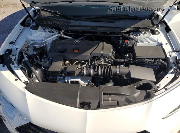 19UUB5F41SA002003 2025 ACURA TLX White Rear interior view