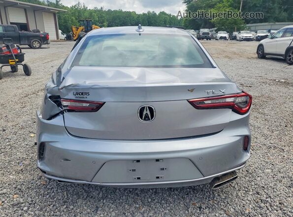 19UUB5F43MA014964 2021 ACURA TLX Silver Rear view