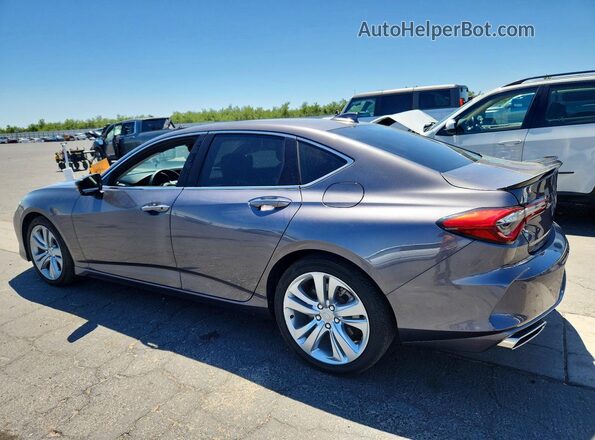 19UUB5F44MA005836 2021 ACURA TLX Gray Հետևի ձախ