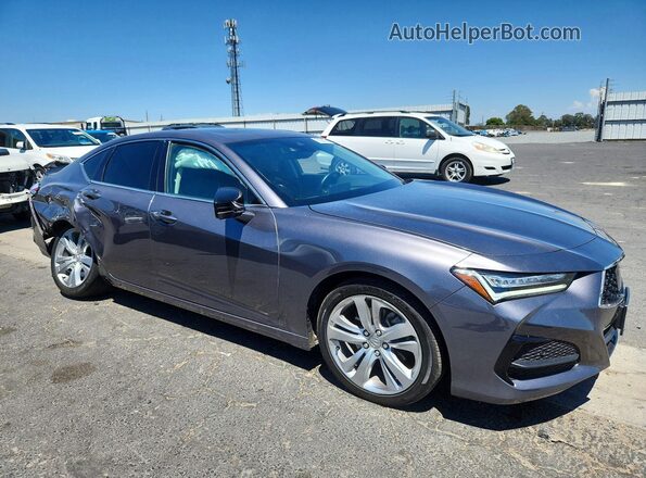 19UUB5F44MA005836 2021 ACURA TLX Gray Առջևի աջ