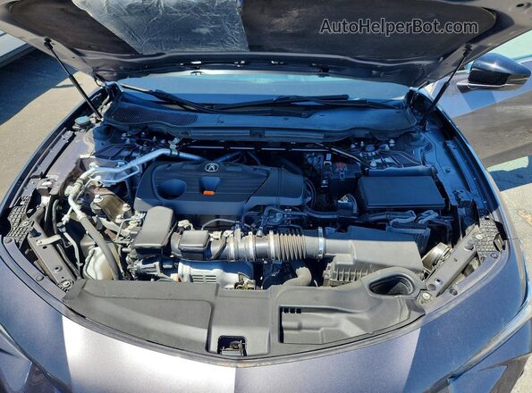 19UUB5F44MA005836 2021 ACURA TLX Gray Սալոնի հետևի տեսք