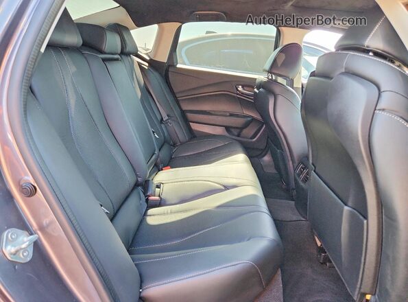 19UUB5F44MA005836 2021 ACURA TLX Gray Հետևի նստատեղերի տեսք