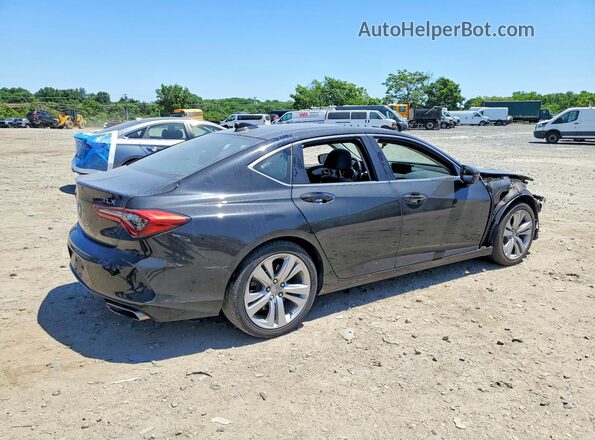 19UUB5F46PA003722 2023 ACURA TLX Black უკანა მარჯვენა