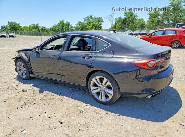19UUB5F46PA003722 2023 ACURA TLX Black უკანა მარცხენა