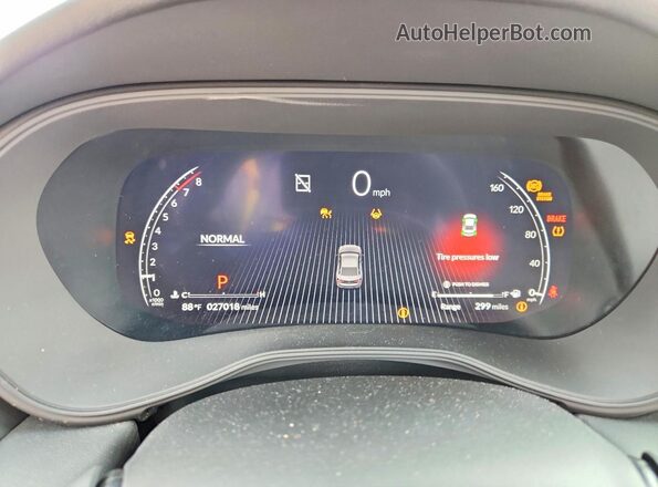 19UUB5F46RA000421 2024 ACURA TLX Black Instrument cluster view