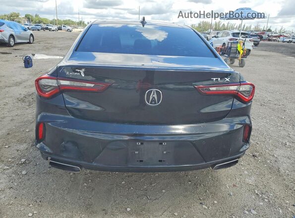 19UUB5F48MA001062 2021 ACURA TLX Black Widok z tyłu