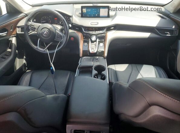 19UUB5F48MA007458 2021 ACURA TLX Black Առջևի վահանակի տեսք