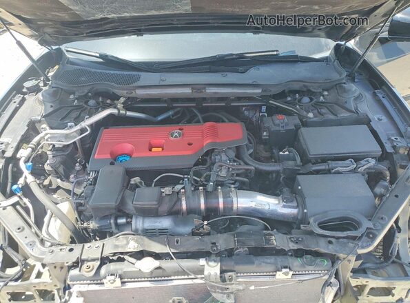 19UUB5F48MA007458 2021 ACURA TLX Black Սալոնի հետևի տեսք