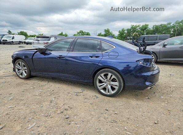 19UUB5F48MA011932 2021 ACURA TLX Blue Trasero izquierdo