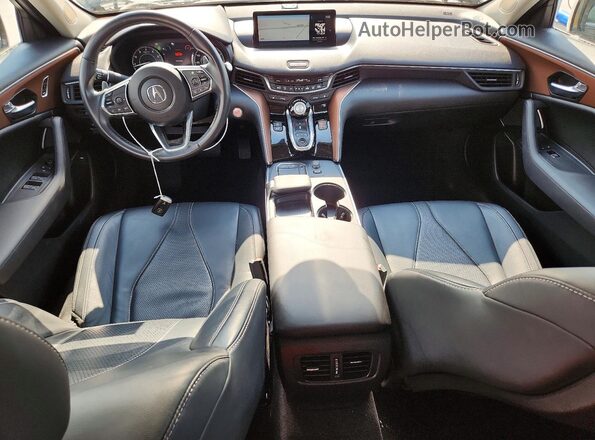 19UUB5F49MA004603 2021 ACURA TLX Black Dashboard view