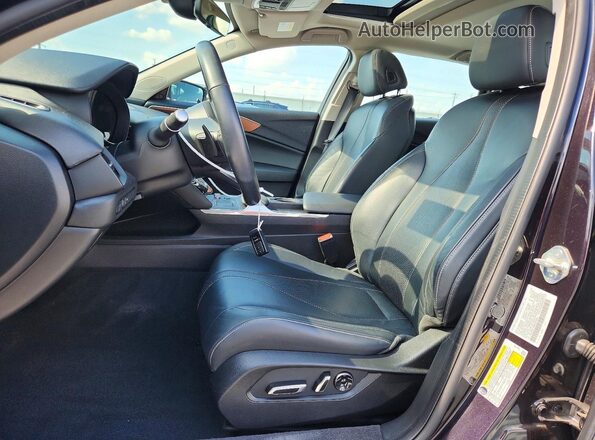 19UUB5F49MA004603 2021 ACURA TLX Black Front interior view