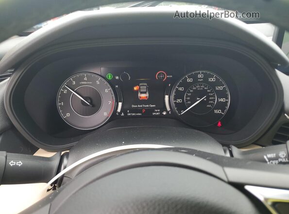 19UUB5F49MA014726 2021 ACURA TLX Red Սարքավորումների վահանակի տեսք