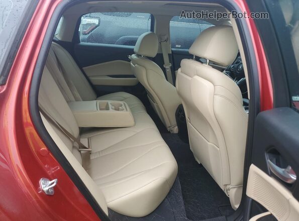 19UUB5F49MA014726 2021 ACURA TLX Red Հետևի նստատեղերի տեսք