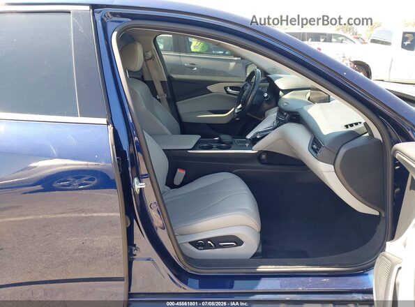 19UUB5F49MA015567 2021 ACURA TLX Blue Вид салону спереду