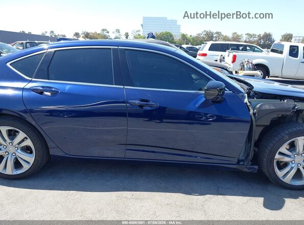 19UUB5F49MA015567 2021 ACURA TLX Blue Панорамний вид салону 360°