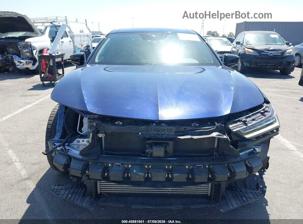 19UUB5F49MA015567 2021 ACURA TLX Blue Вид задньої частини салону