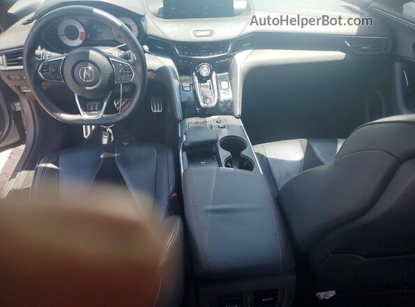 19UUB5F50MA001145 2021 ACURA TLX Gray Widok deski rozdzielczej