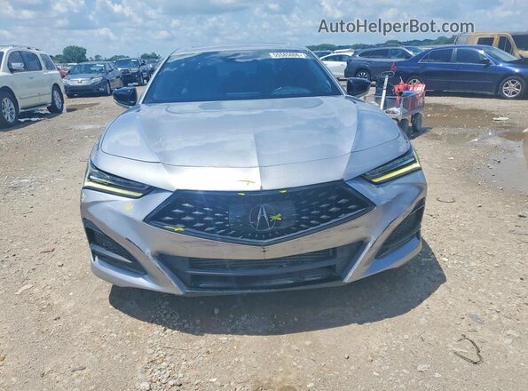 19UUB5F50MA001145 2021 ACURA TLX Gray Widok z przodu