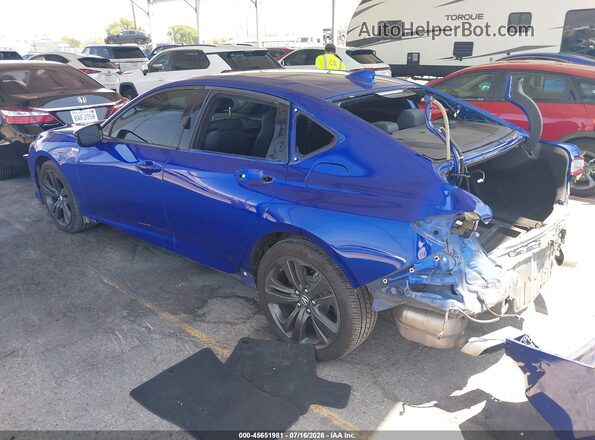 19UUB5F51MA008539 2021 ACURA TLX Blue Trasero izquierdo